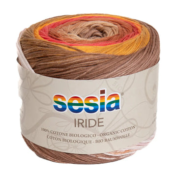 Gomitolo 100% Cotone biologico, Sesia Iride - Fantasia