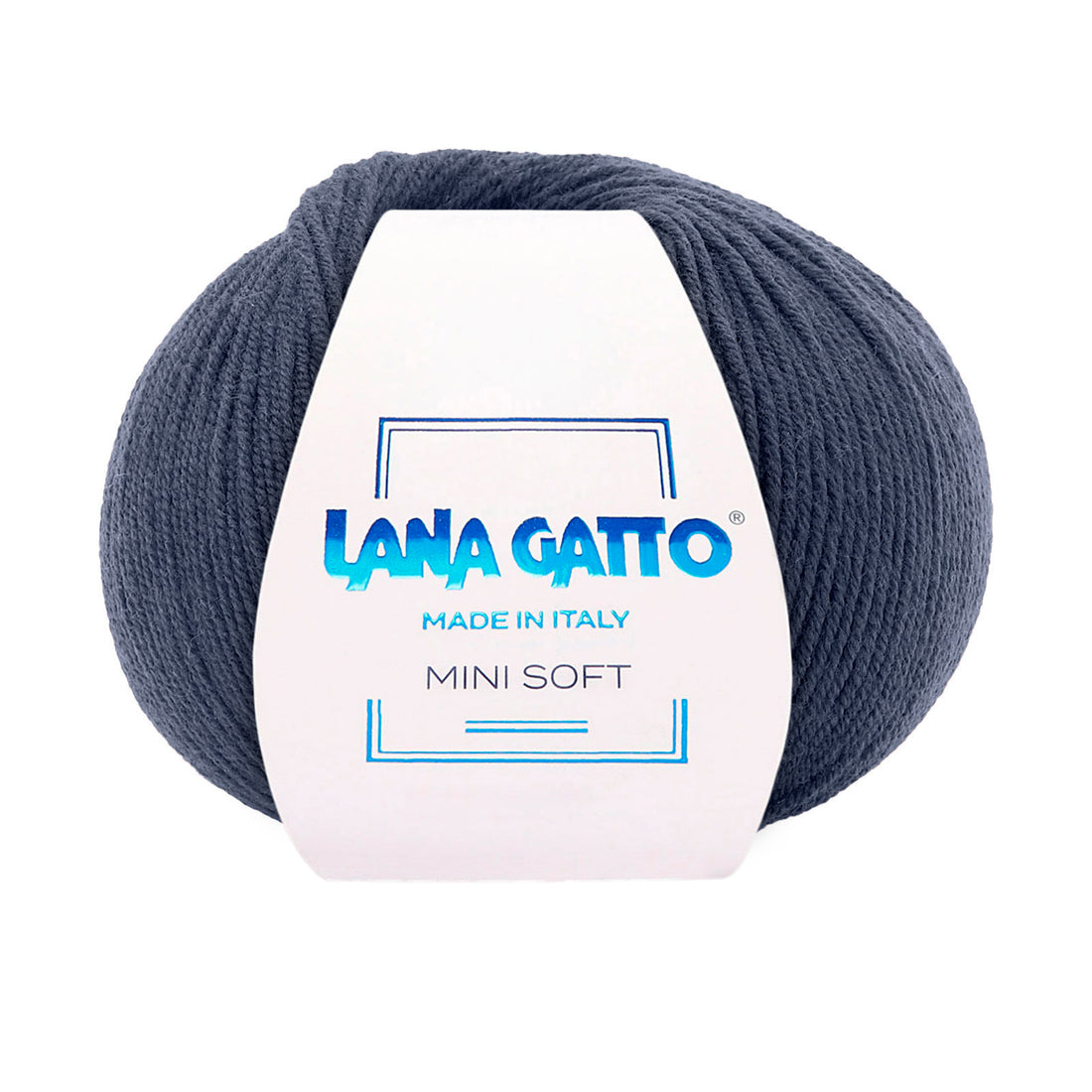 Gomitolo 100% Pura Lana Vergine Merino Extrafine, Lana Gatto Linea Mini Soft - Tonalità Azzurro e Verde