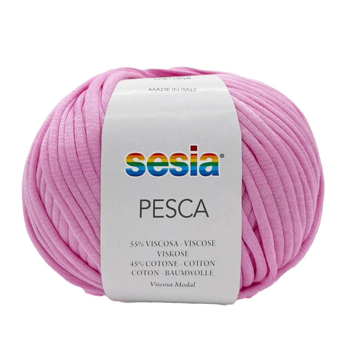 Gomitolo Viscosa Modal e Cotone, Sesia Pesca - Tonalità Fredde