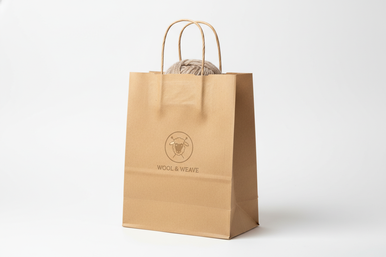 Busta regalo in carta craft