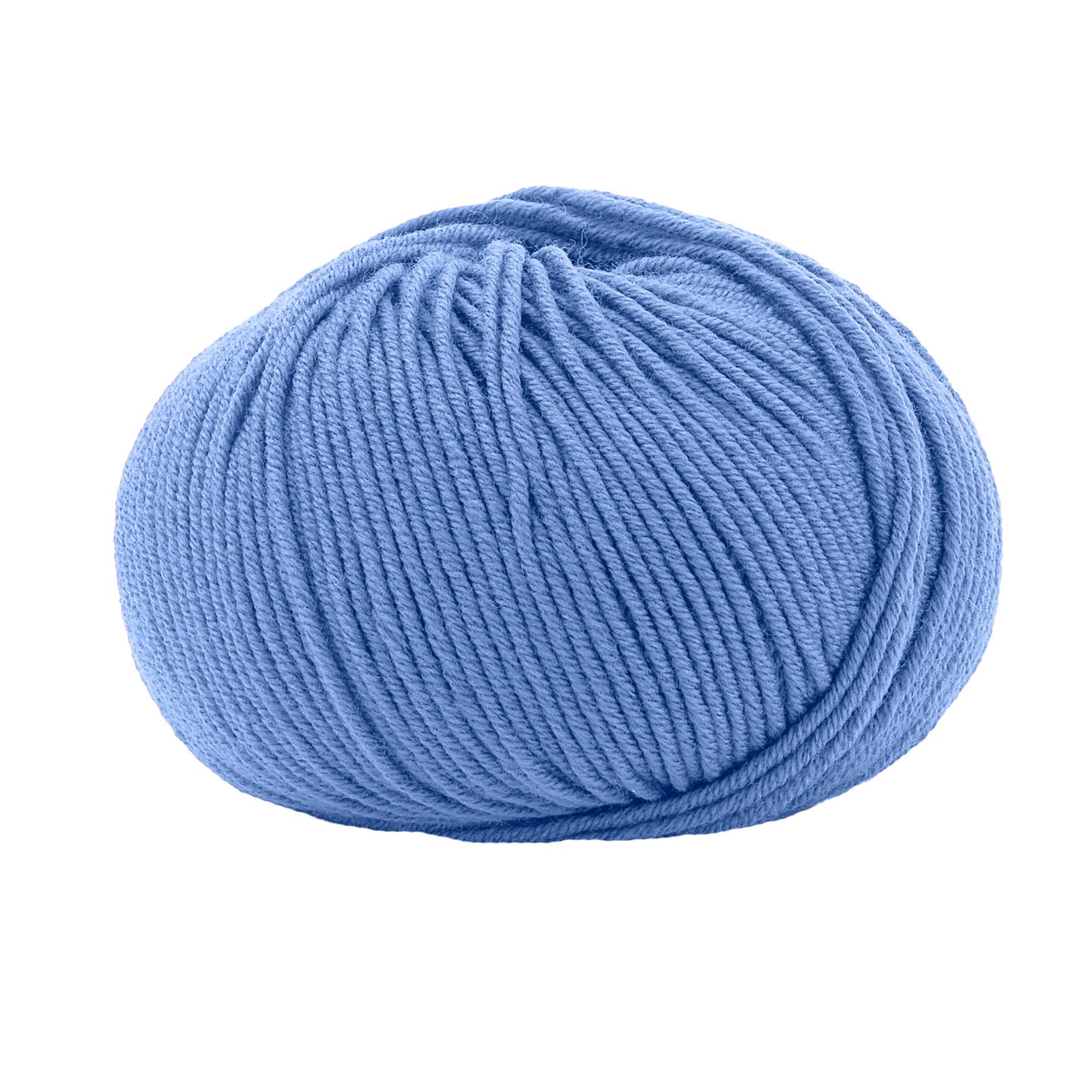 Gomitolo 100% Pura Lana Vergine Merino Extrafine Lana Gatto Linea Super Soft - Tonalità Blu - Gomitolo