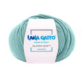 Gomitolo 100% Pura Lana Vergine Merino Extrafine Lana Gatto Linea Super Soft - Tonalità Blu - Azzurro - 14608 - Gomitolo